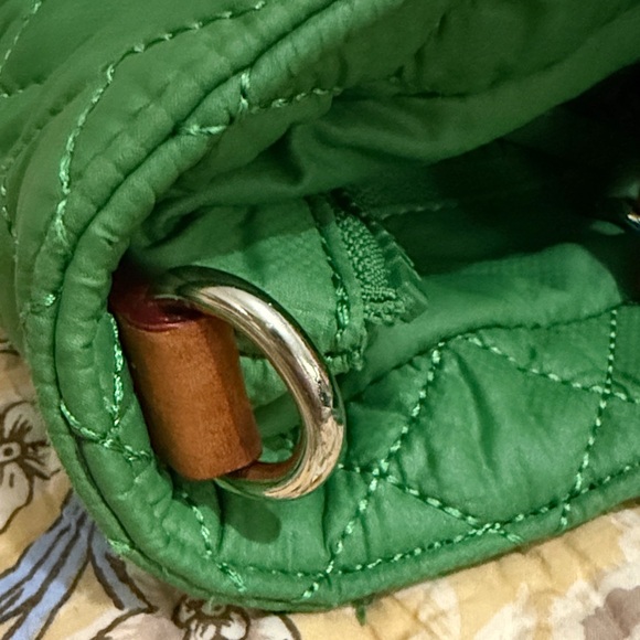 MZ Wallace Vibrant Green Quilted Tote - Picture 4 of 5